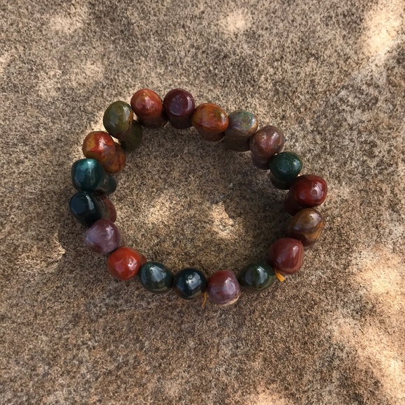 Multi-Color Stone Bracelet - Picture 4 of 5